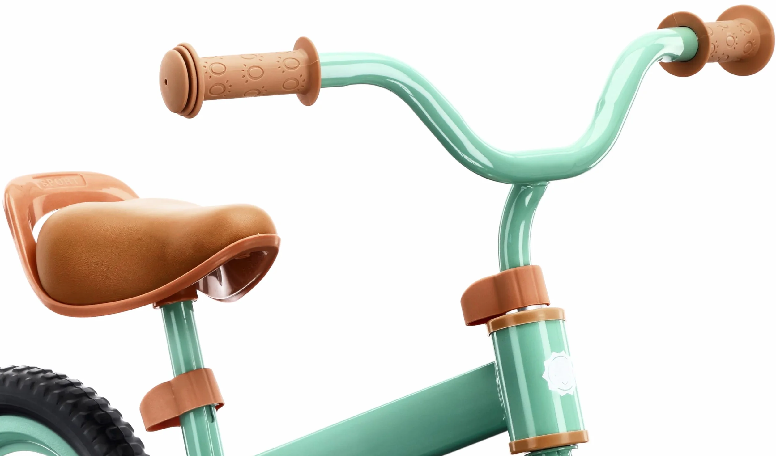 sun baby Bicicletta Senza Pedali per Bambini 2 Anni Molto Strada, max. 30 kg, – Balance Bike con pneumatici in schiuma, sella e manubrio regolabili, telaio in acciaio