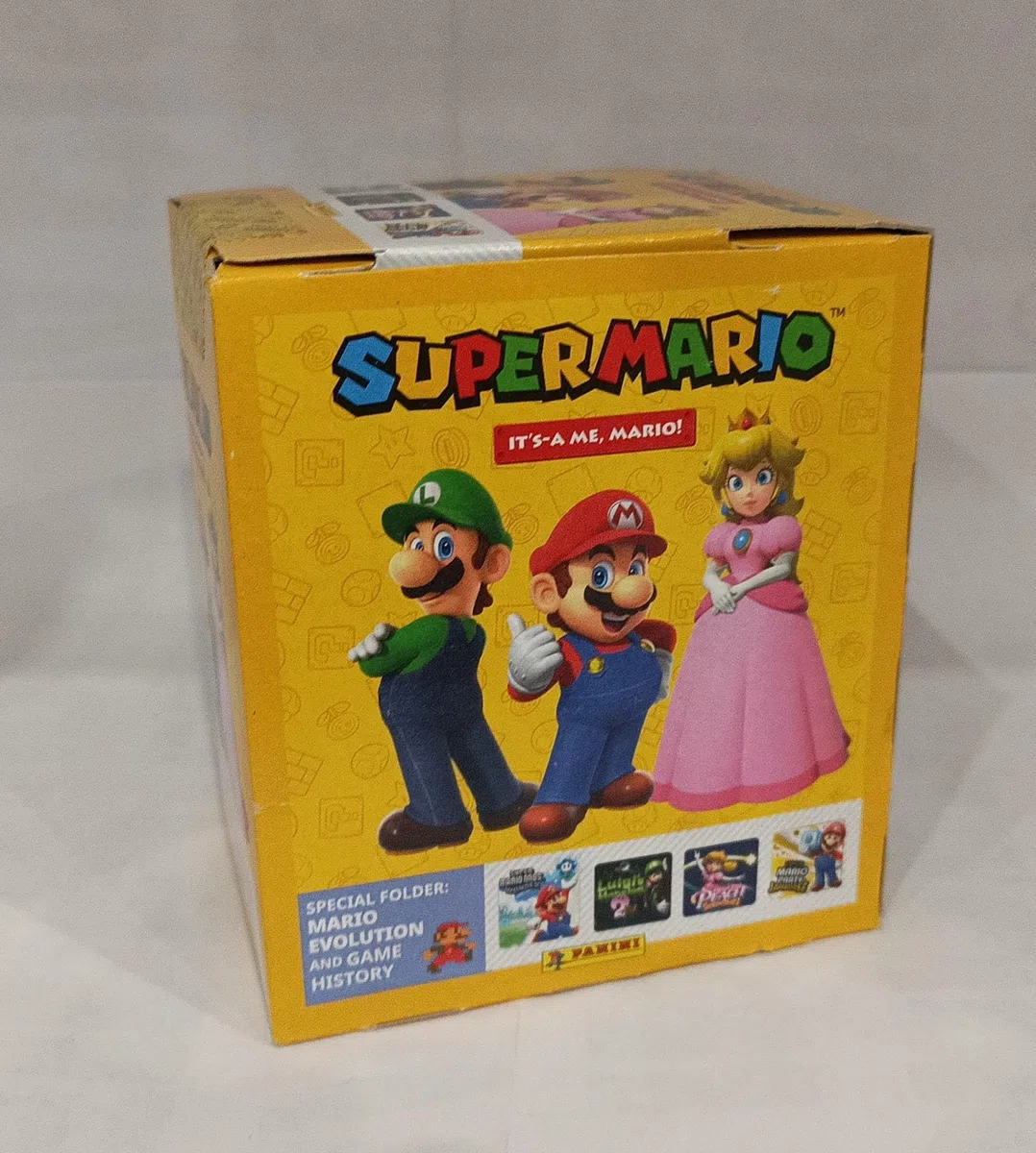 Super Mario IT’S-A ME, MARIO! Sticker X Album - Box retail da 36 bustine Panini