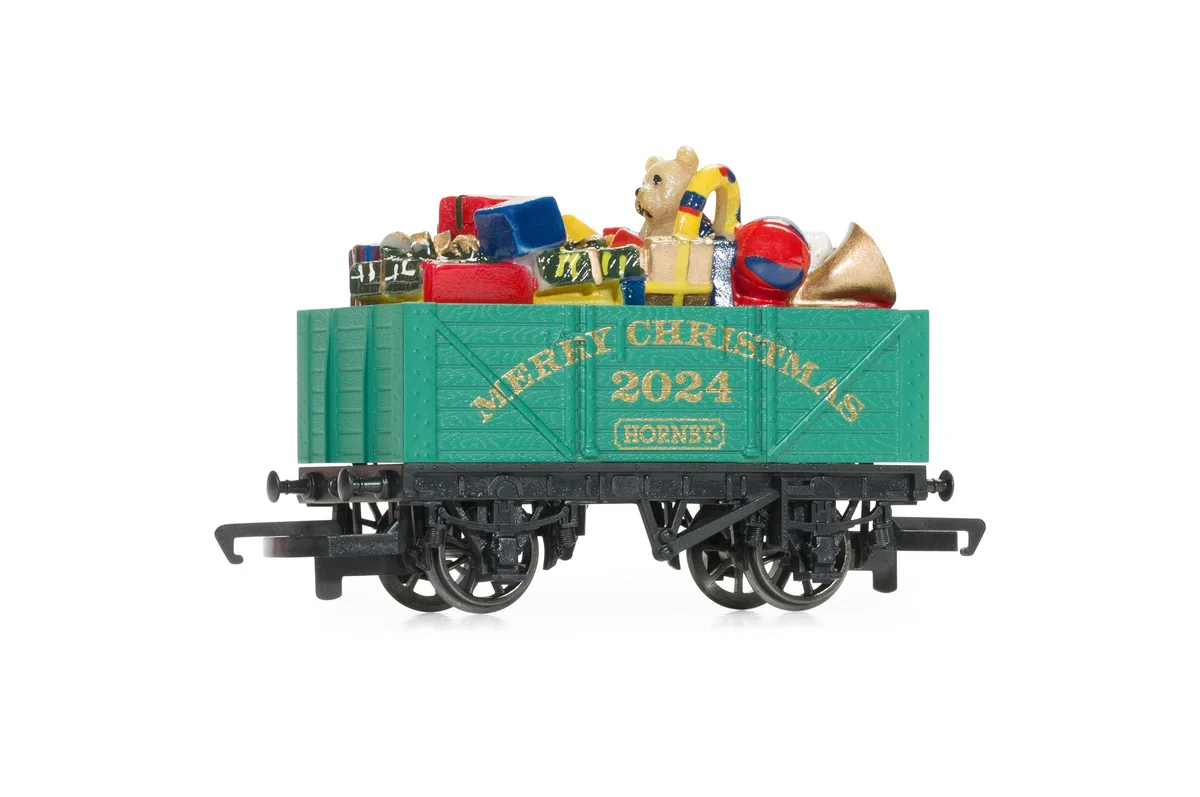 Hornby R60262 Carro di Natale 2024 - Carrelli, Verde