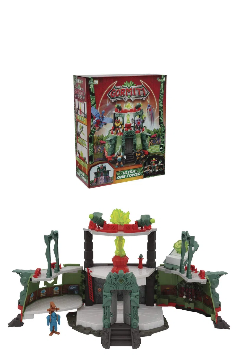 Giochi Preziosi Gormiti, Serie 2, Playset Ultra Tower versione Meka-Evolution