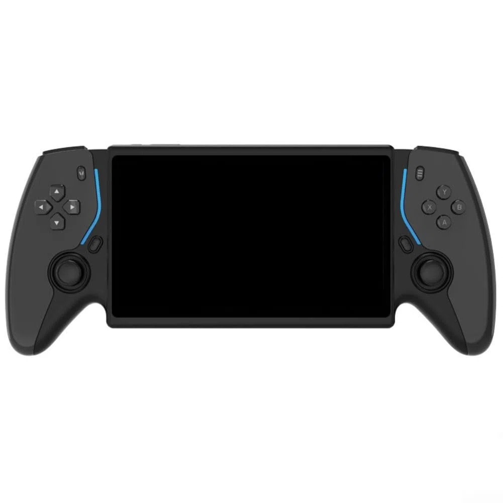 HC8000 - Console di gioco portatile retrò, schermo IPS da 7 pollici, 15000 giochi, ARM Cortex-A7 Quad-Core, 64 GB espandibile fino a 256 GB, per oltre 20 lingue (nero)