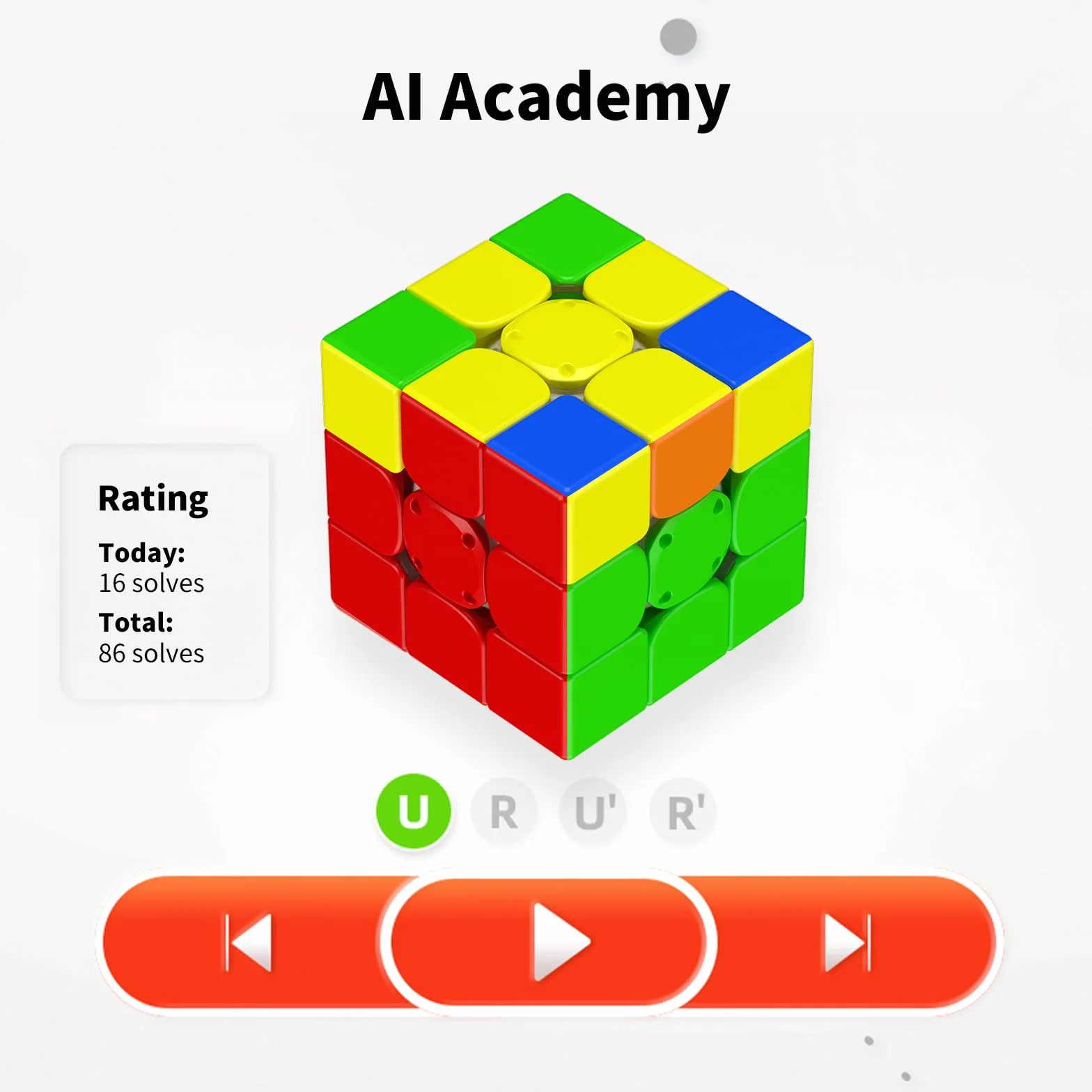 GAN 356 i3 Cubo Magnetico Intelligente Stickerless 3x3 - Smart Cube con Tracciamento e Cronometro App CubeStation - Speedcube Magico
