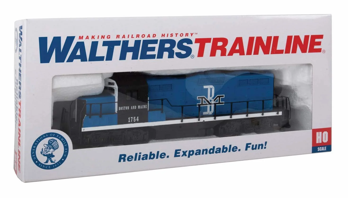 Walthers Track H0 GP9M Boston & Maine