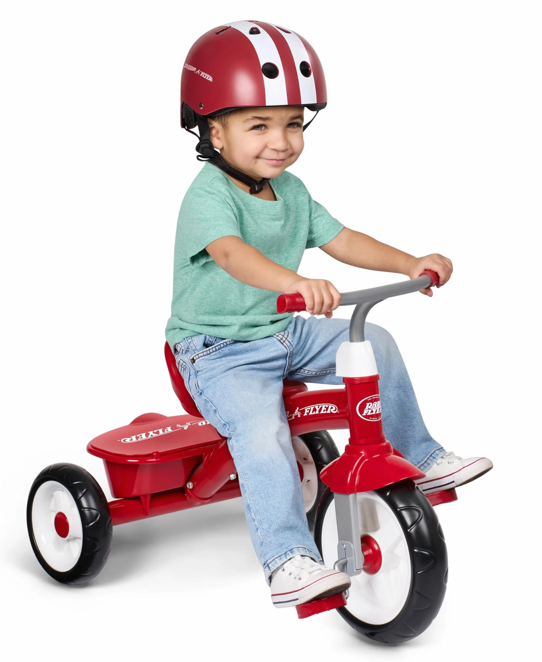 Radio Flyer Triciclo Red Rider, triciclo per esterni, per bambini da 2 ½ a 5 anni (Esclusiva Amazon)