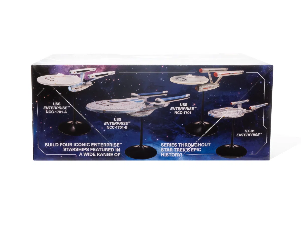 AMT Star Trek U.S.S. Enterprise Four Ship Set - Modellino in scala 1:2500