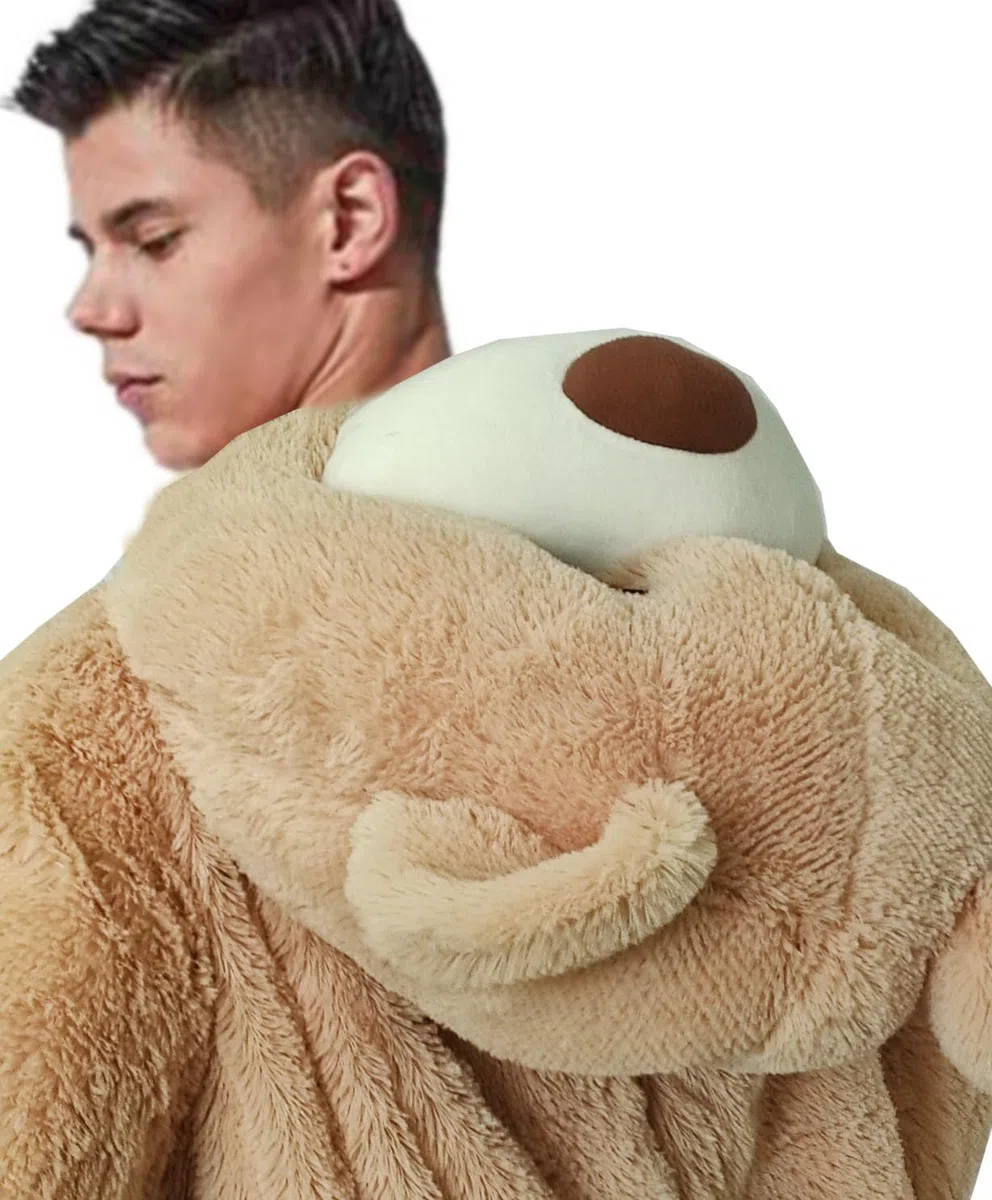Orsetto grande mascotte danzante gigante in peluche, portatile, per cosplay e adulti, per uomini e donne