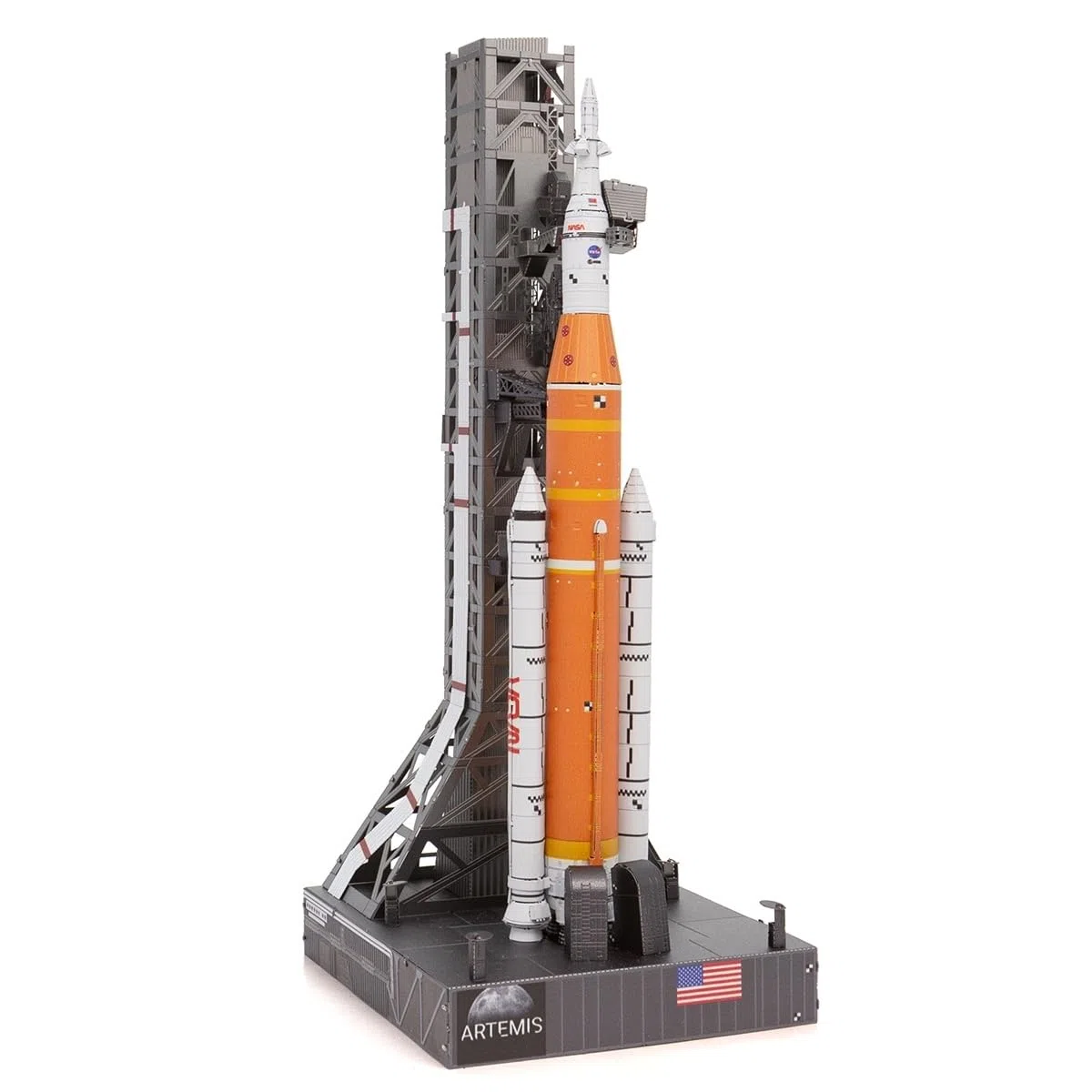 Metal Earth Serie Premium Artemis Moon Rocket 3D Metal Model Kit Fascinations