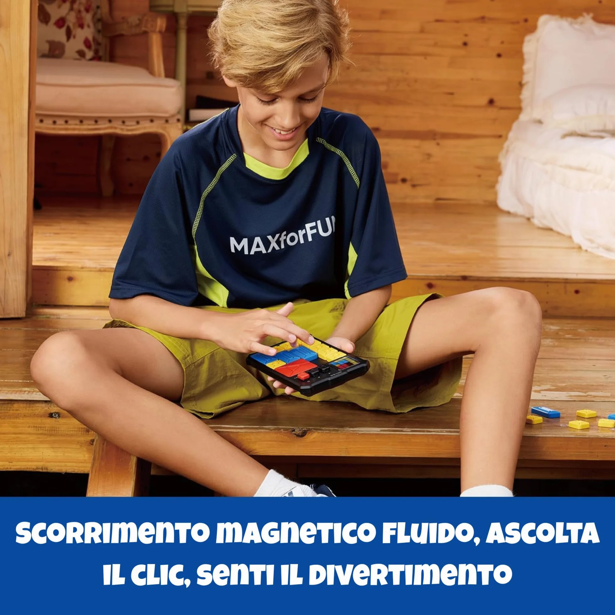 GiiKER Super Slide Puzzle rompicapo a scorrimento, Puzzle Rompicapo con Oltre 500 Sfide Originali, Giocattoli per Bambini Adolescenti, Giochi di Viaggio, Regali di Compleanno