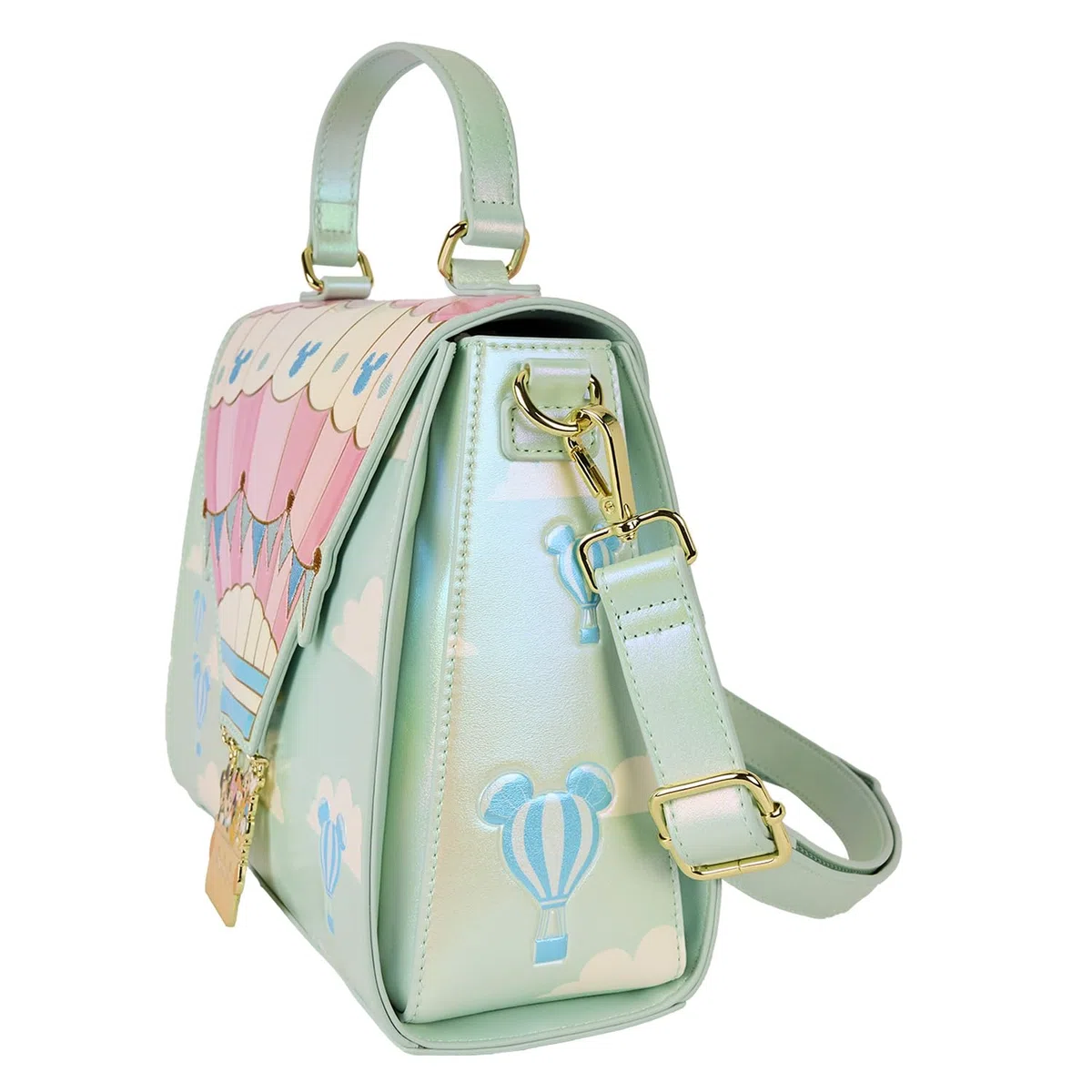 Loungefly Disney Mickey & Friends Borsa a tracolla con mongolfiera