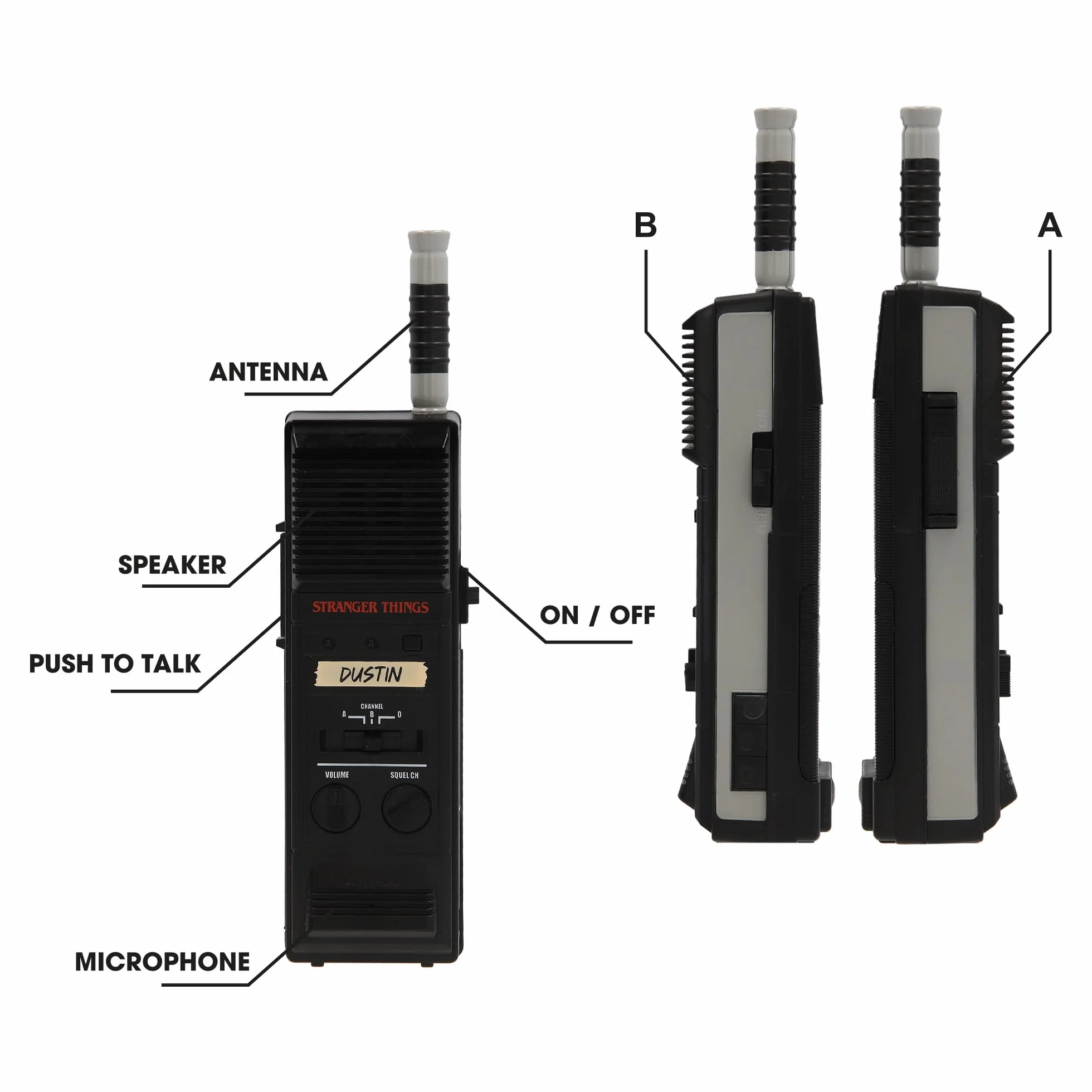 IMC Toys STRANGER THINGS - WALKIE TALKIE Giocattoli elettronici Due Walkie-Talkie Per Comunicare Tramite La Trasmissione Di Onde Radio Ispirati Alla Serie Stranger Things