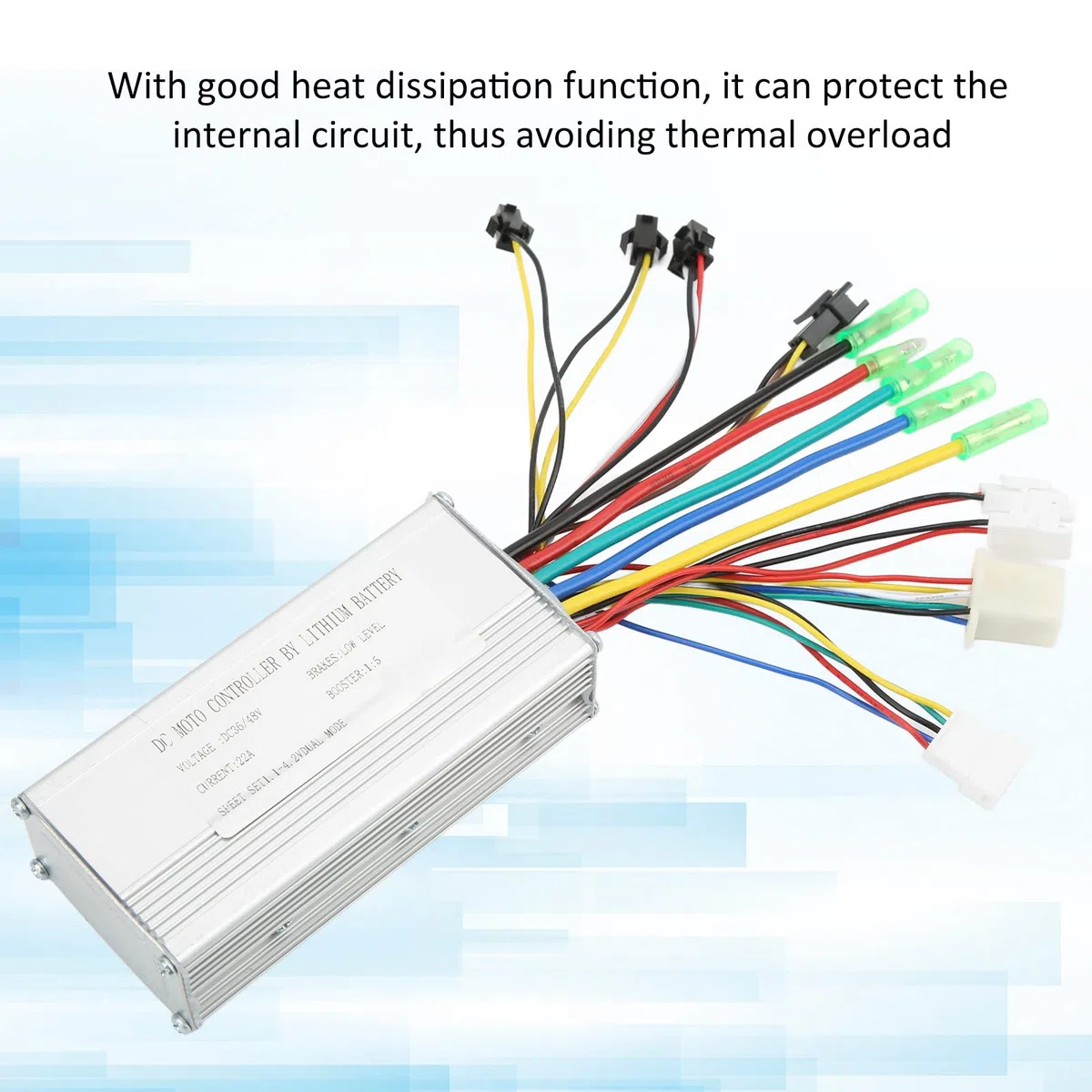 Controller d'Onda Ciclo Elettrico Brushless per Motori 36V 48V 500W