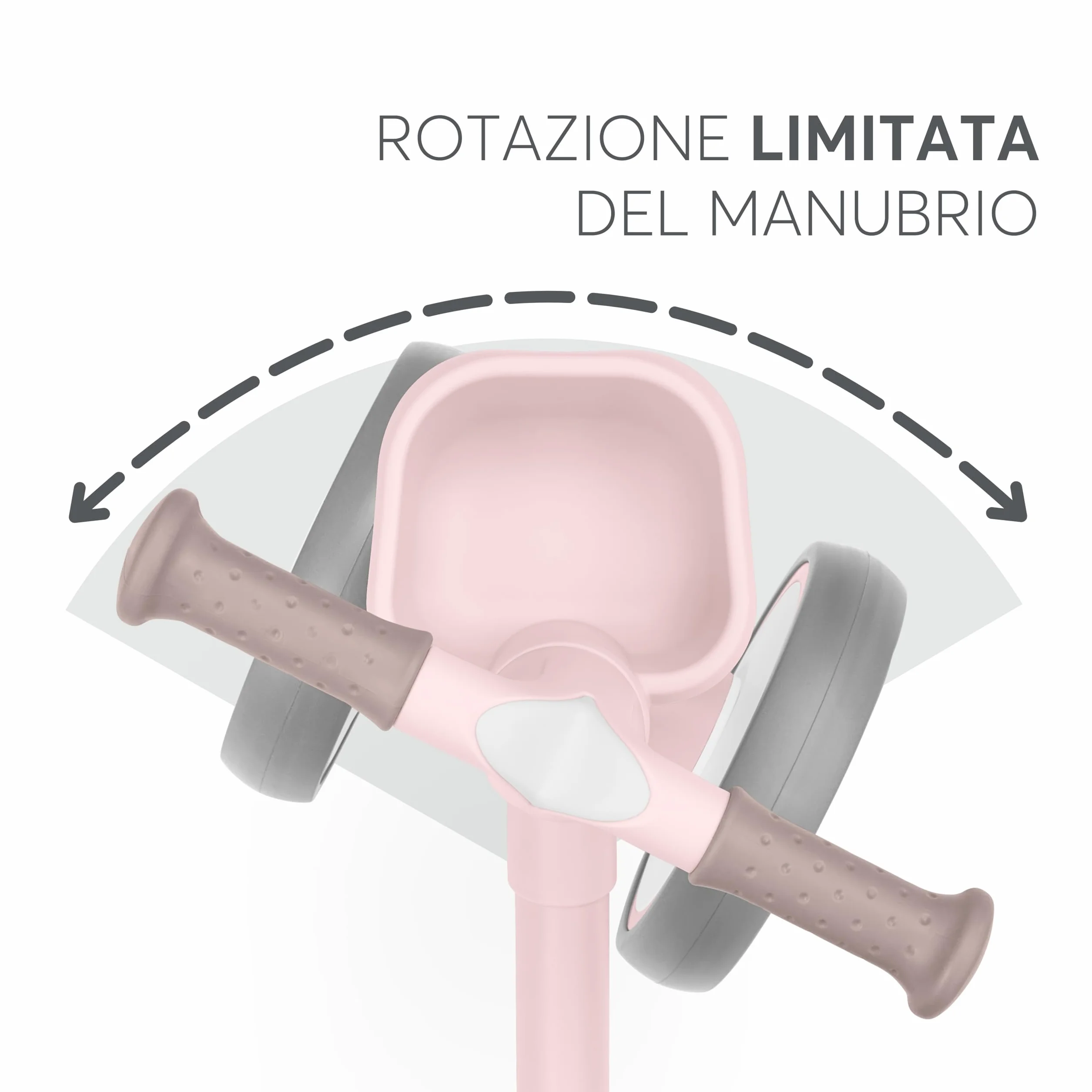 KikkaBoo Bicicleta Sin Pedales ZIPI, Correpasillos Bebé 1 Año, Bicicleta Equilibrio, Bici Bebé con Canasta, Ajustable, Juguete para Niños, Regalo Bebé, Rosa