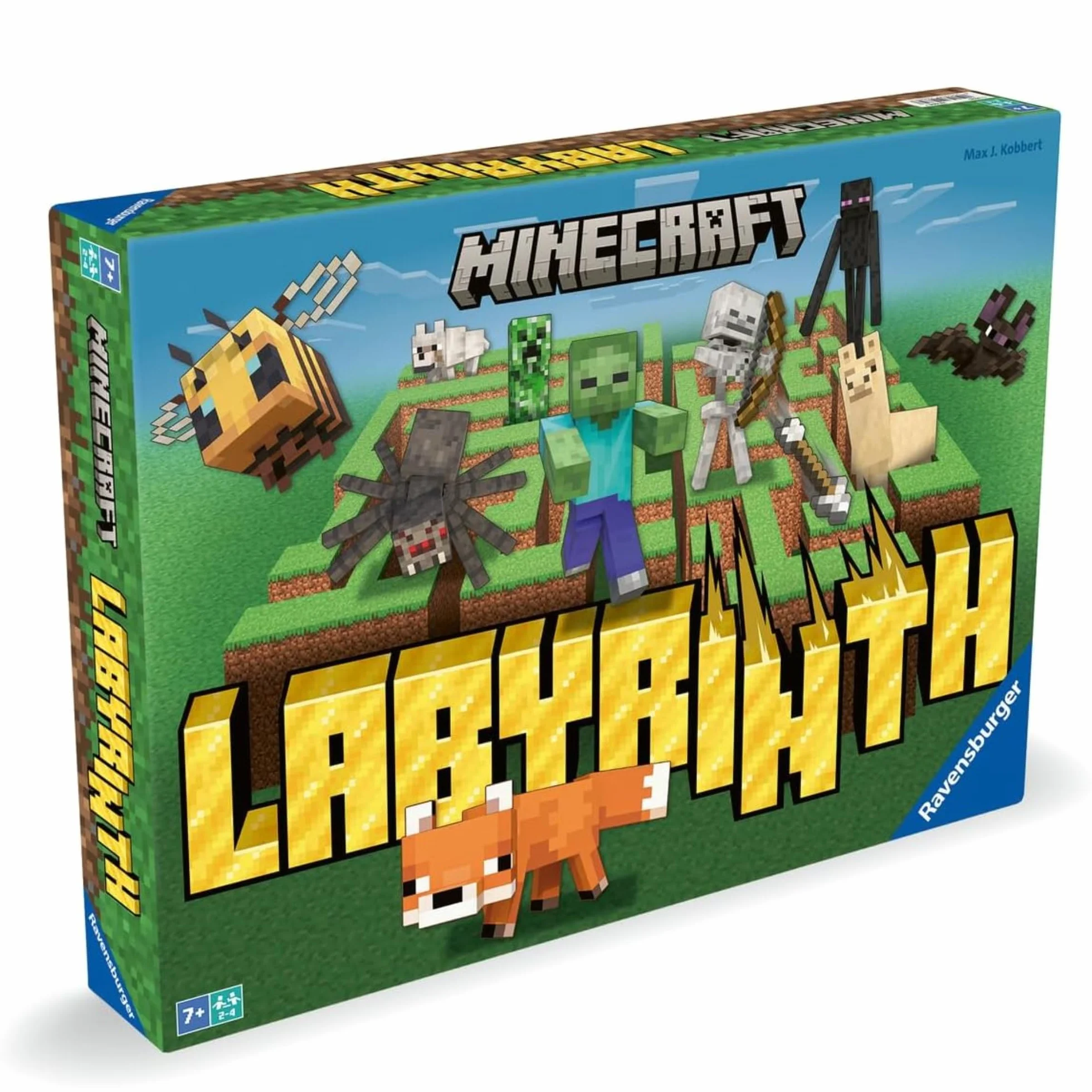 Ravensburger - Labirinto Minecraft | Gioco Da Tavolo Bambini 7 Anni | Labirinto Gioco Da Tavolo Per 2-4 Giocatori | Labyrinth Gioco Da Tavolo | Idea Regalo Per Bambini 7 Anni | Idee Regalo