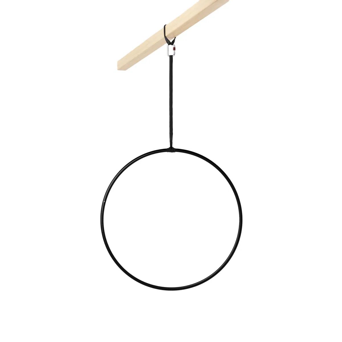 Play Juggling - Cerchio Aereo per Discipline Aeree e Acrobatica Aerea - Acciaio Inox - Diametro da 85 a 110 cm - Fissaggi: Piastra, Gancio, Cinghia, Trave, soffitto - Aerea, Lira, Yoga, Acrobazie