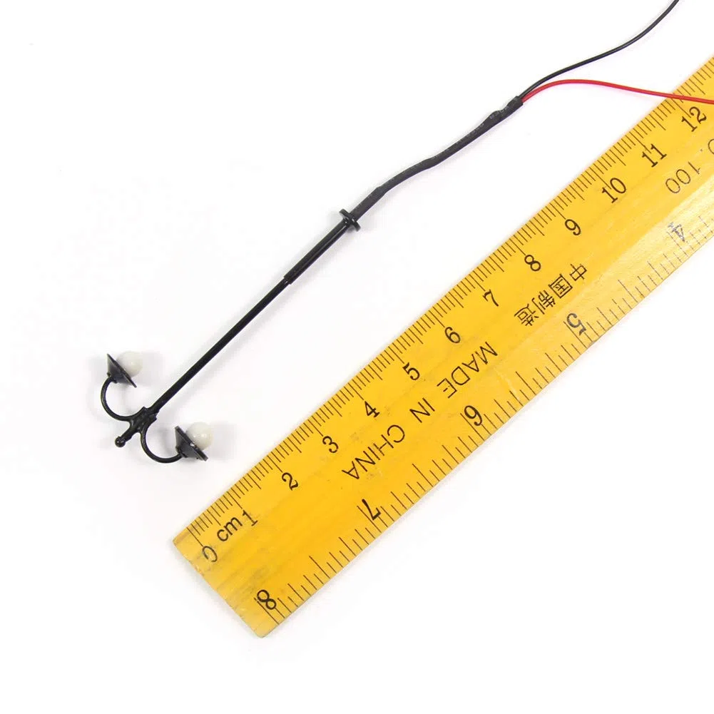 Evemodel Lanterne da Parco a LED 60 mm 12-18V Calibro H0