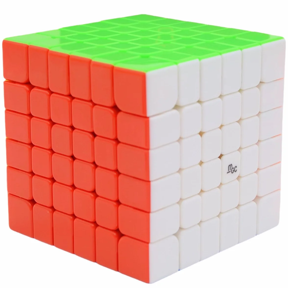 YJ MGC 6x6M - Cubo magnetico Speed Puzzle Yongjun MGC 6x6 M Magic Cube senza adesivi