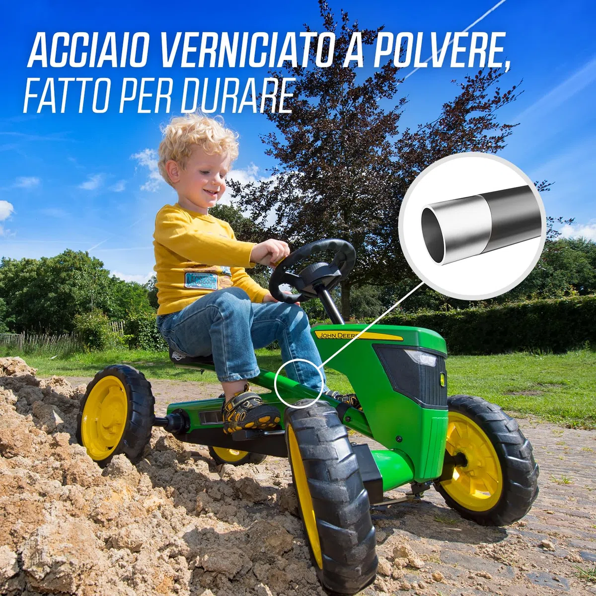 Berg Quad per Bambini Buzzy John Deere 24.30.11.00