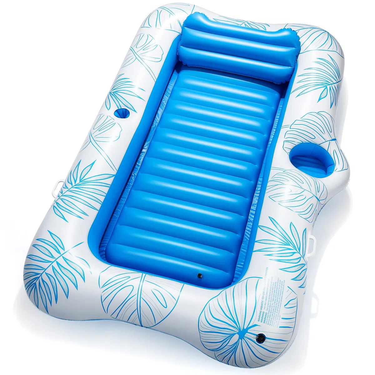 HeySplash Galleggiante Gonfiabile per Piscina, Lettino Materassino Design Coda di Pesce