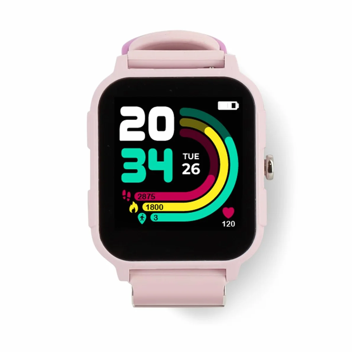 KURIO - Orologio intelligente rosa - Smart Watch per bambini e adolescenti - consigliato da Gulli - a partire dai 6 anni