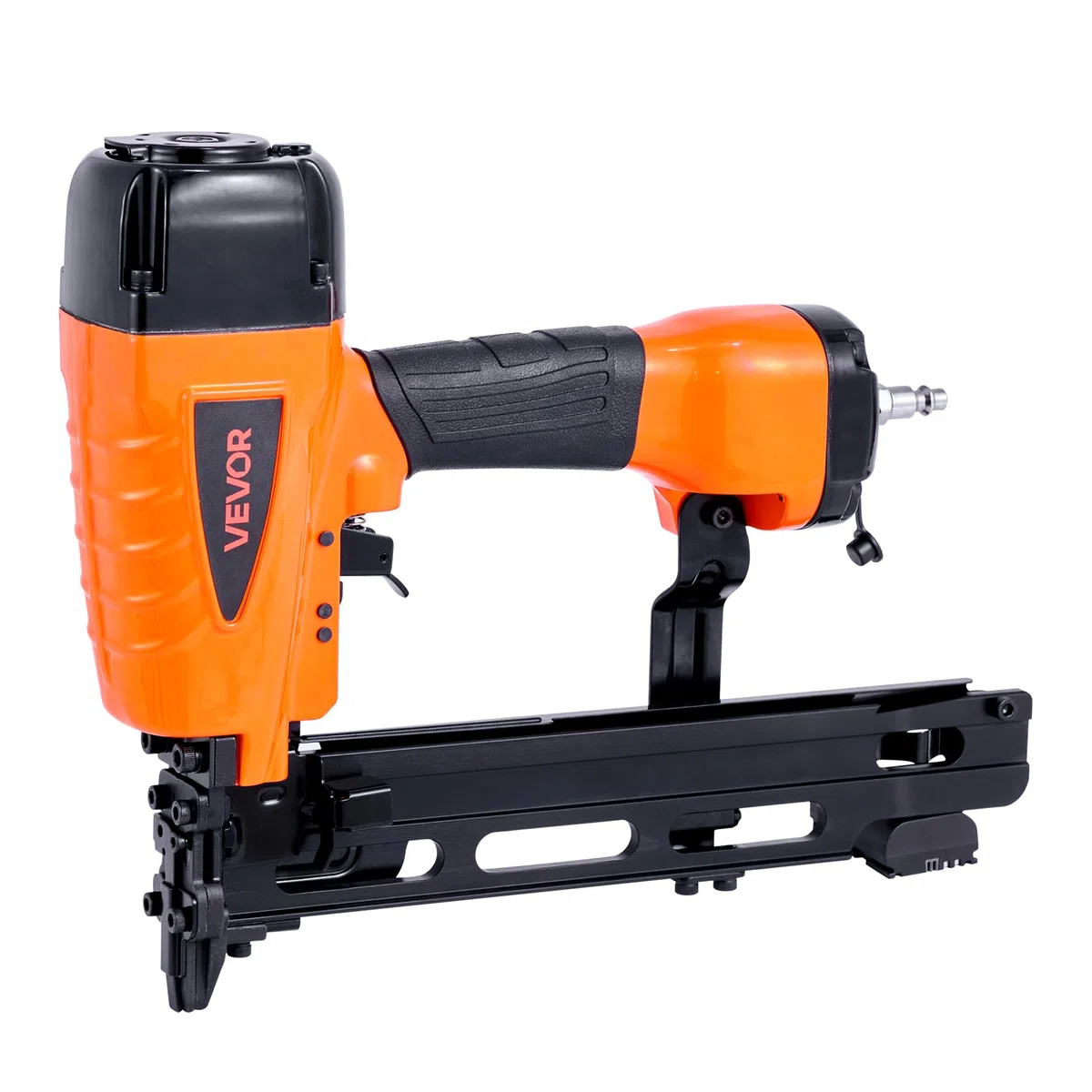 VEVOR Troncatrice Sparachiodi Pneumatica, Calibro 16, 10,8 mm, Corona Media, Lunghezza da 25 mm a 50 mm, da 70 a 120 PSI, per Coperture di Tetti, Rivestimenti di Pareti, Recinzioni e Sottopavimenti