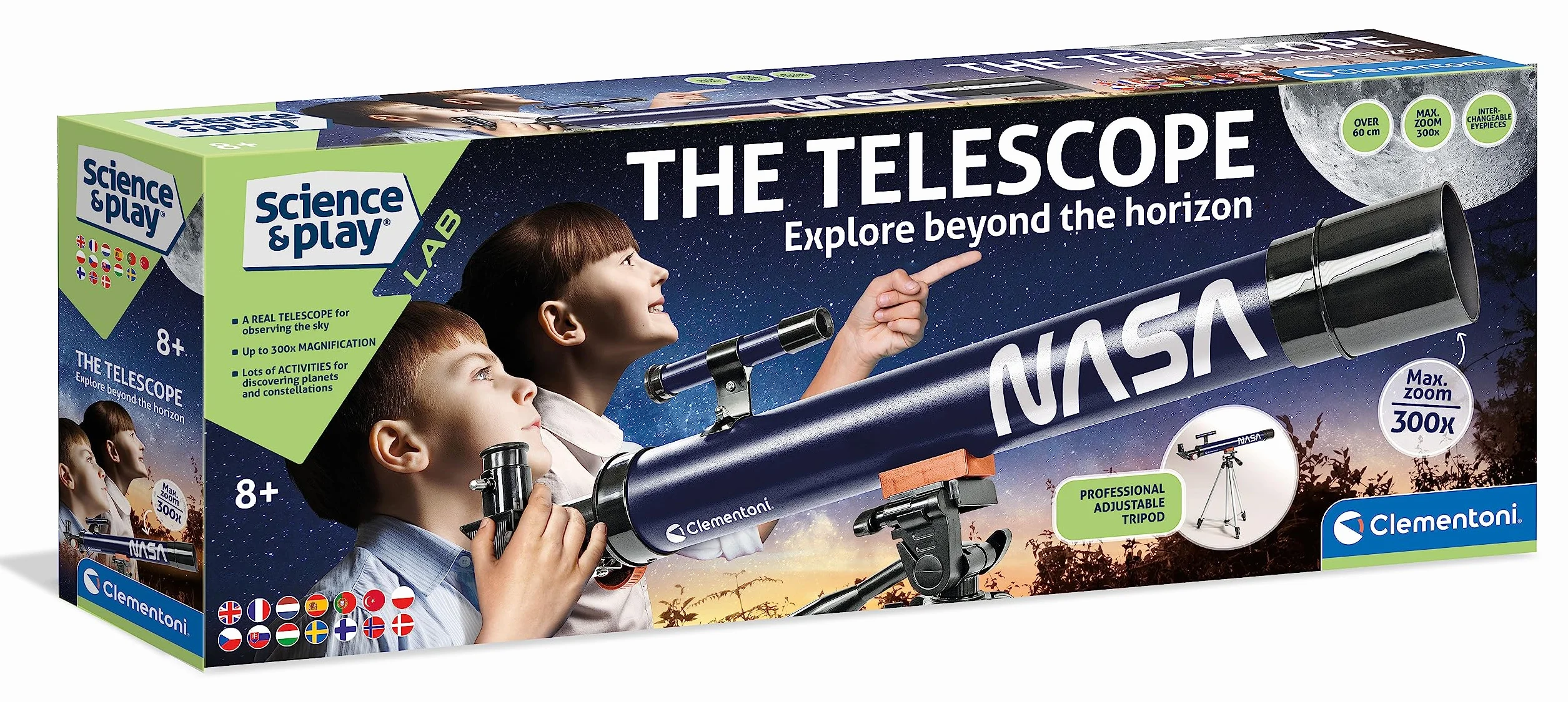 Clementoni Science & Play 75087 giocattolo e kit di scienza per bambini (Clementoni)