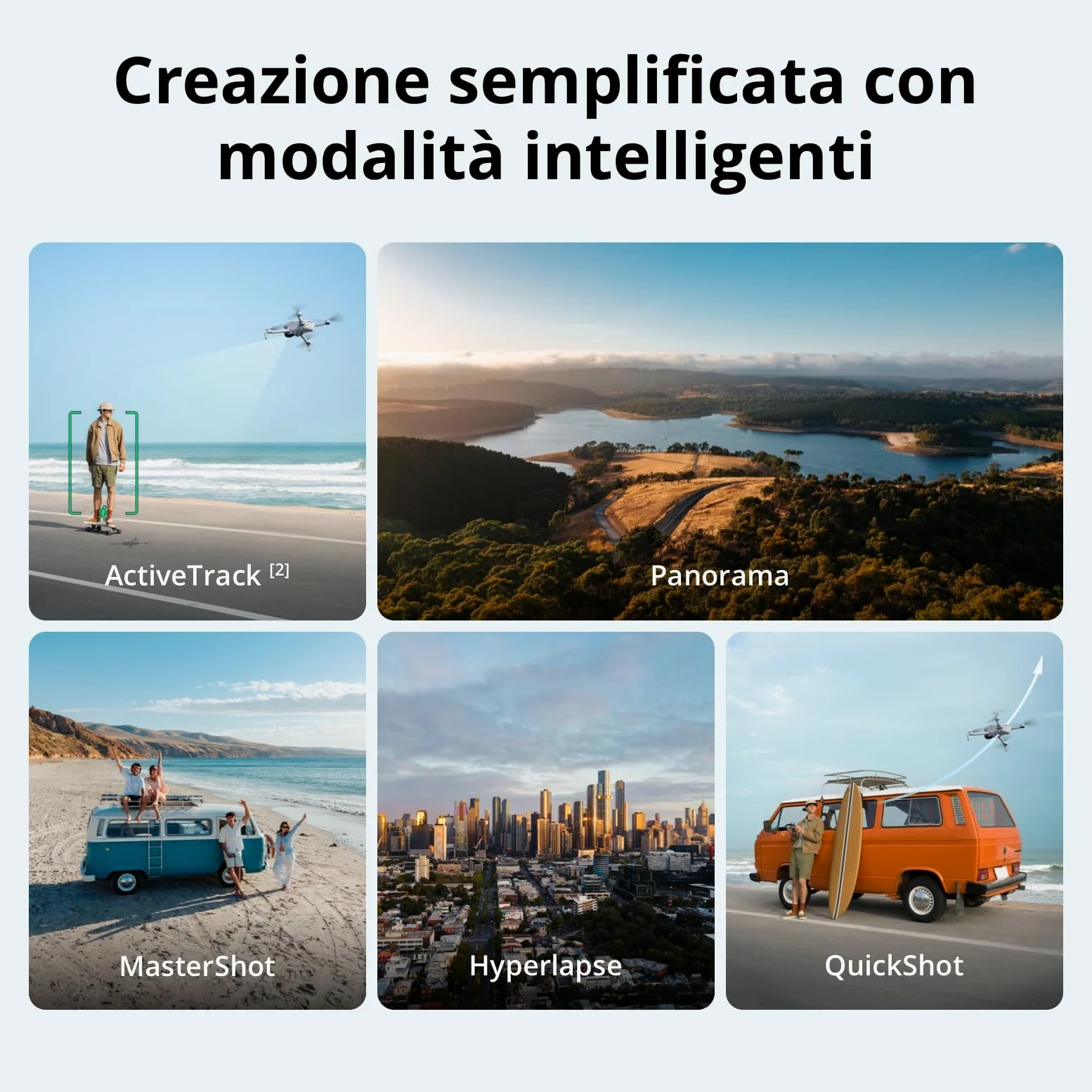 DJI Lito X1 Combo Due Batterie con DJI RC-N3, drone con fotocamera 4K per principianti, rilevamento degli ostacoli, ActiveTrack, sensore da 1/1,3 pollici, leggero per adulti, 2 batterie, C0