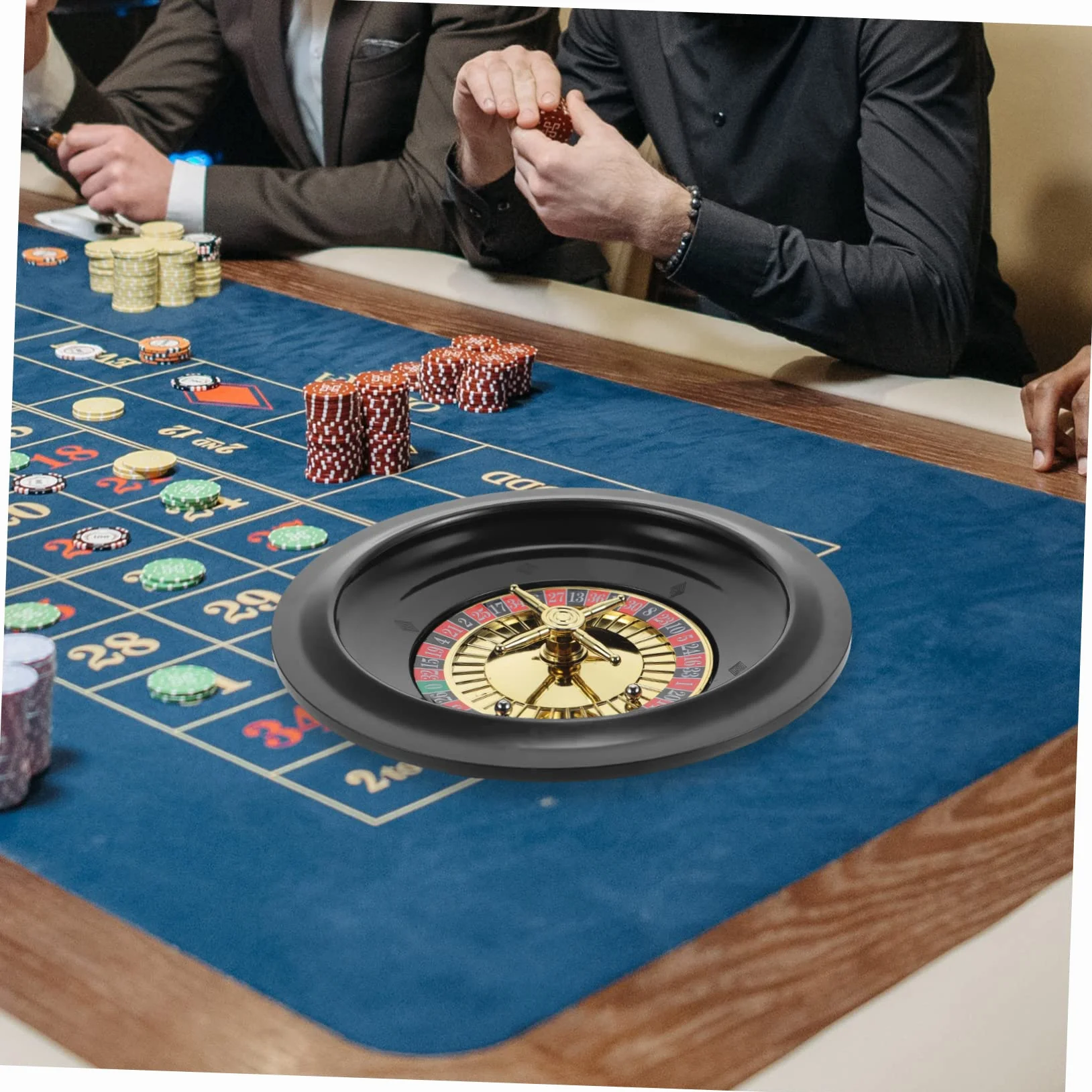 HANABASS Roulette Russa Giradischi digitale Ragno Ruota Gioco Multifunzionale Posare Grande Rouletterad Fai da Te Ruota Rotante Giradischi Ruota Rotante per Bar