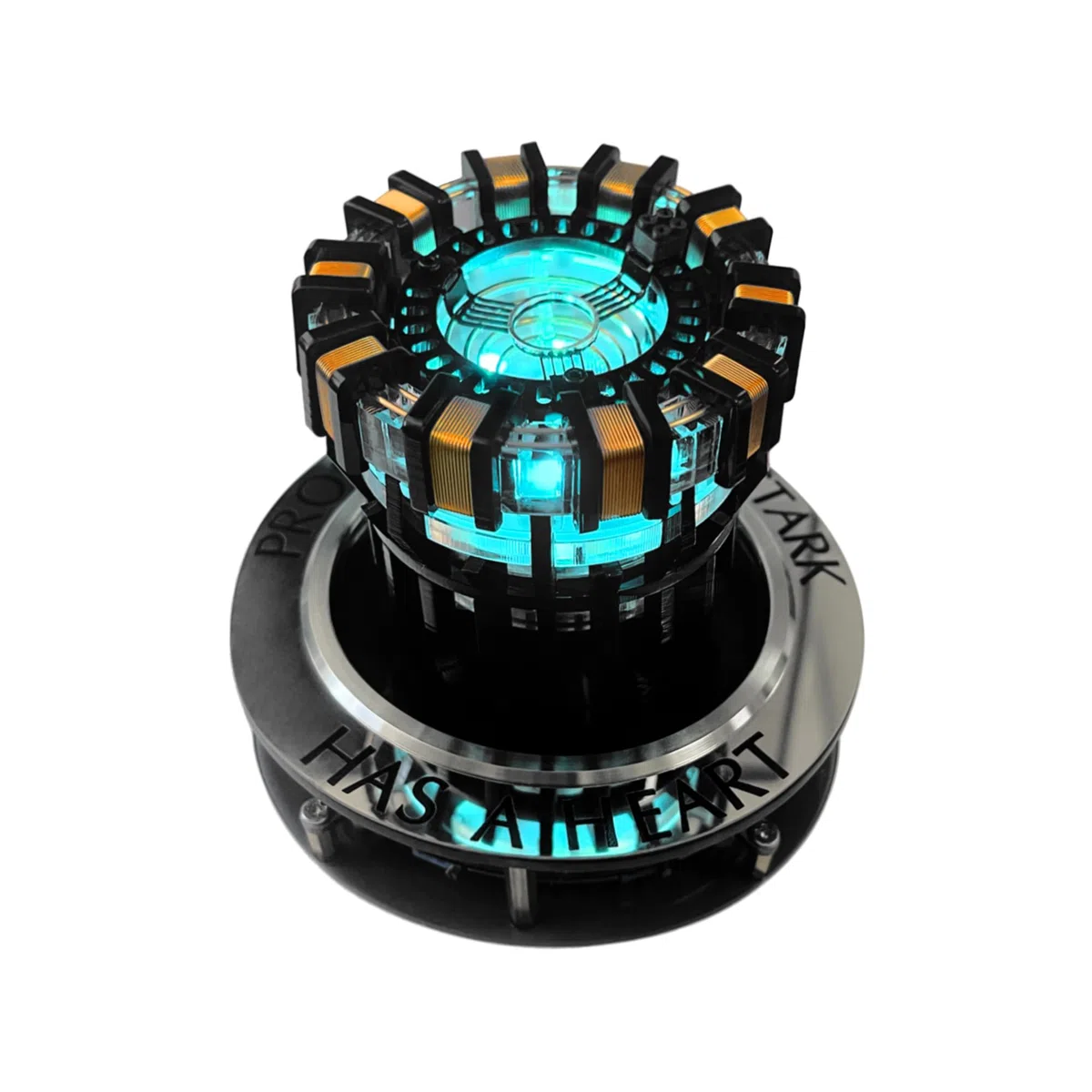 Reattore Arc MK1 Lonyiabbi di Levitazione, in Scala 1:1, Galleggiante e Girevole con LED, Decorazione Tecnologica, Display da Scrivania, Regalo Unico (MK1) | Decorazione da scrivania galleggiante e girevole, regalo da collezione fantascientifico per gli u
