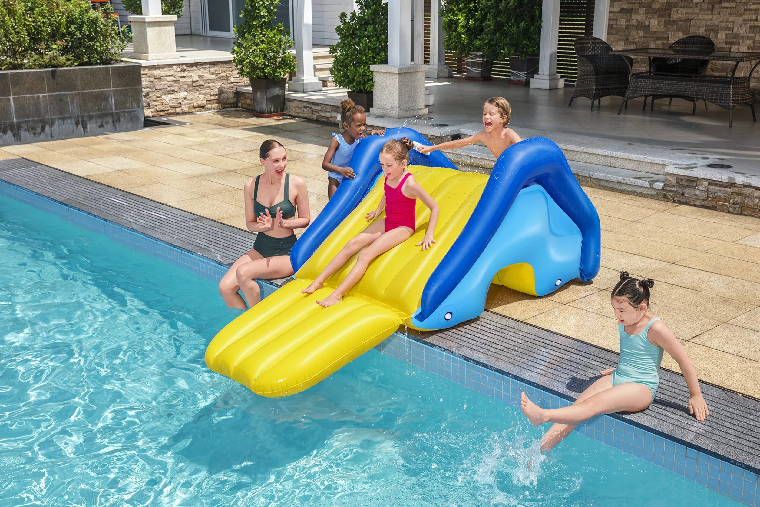 Bestway Giant Pool Water Slide 8'1" x 49" x 39"