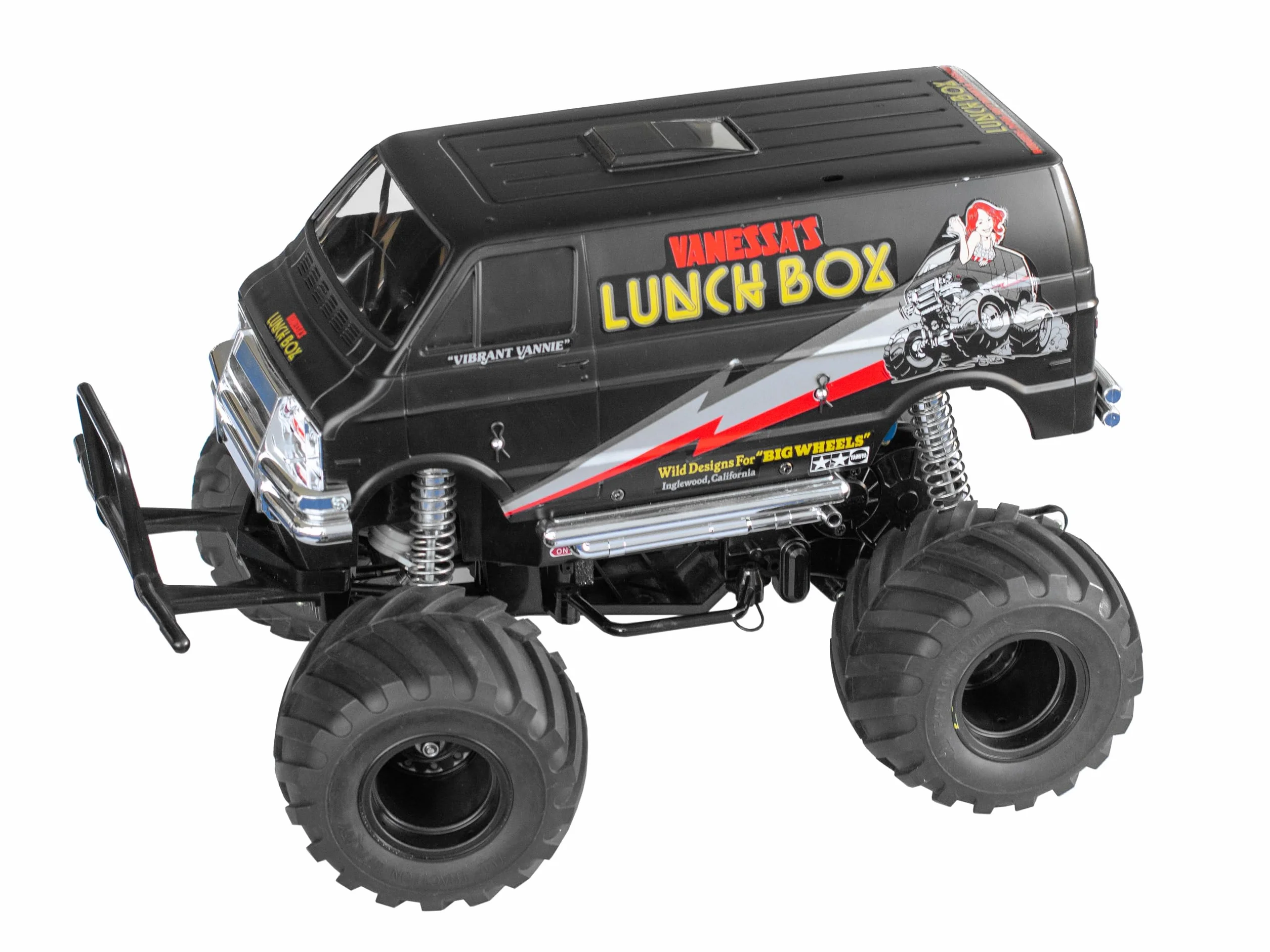 Tamiya Lunch Box - Giocattoli di Telecomando (29 cm, 38,5 cm, 22,5 cm, AA) Nero