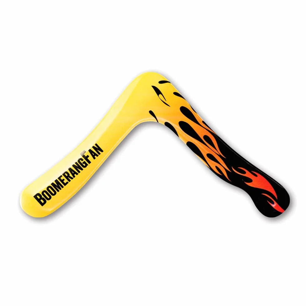 boomerangfanfire-l 35.5 cm Fire Boomerang per Mancini