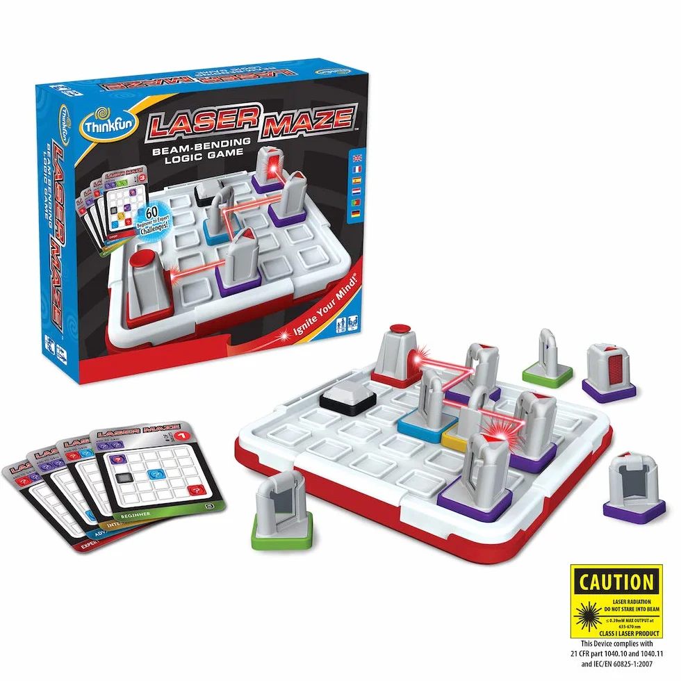 Thinkfun 76340 Laser Maze, Gioco di Logica, 1+ Giocatori, Età 8+