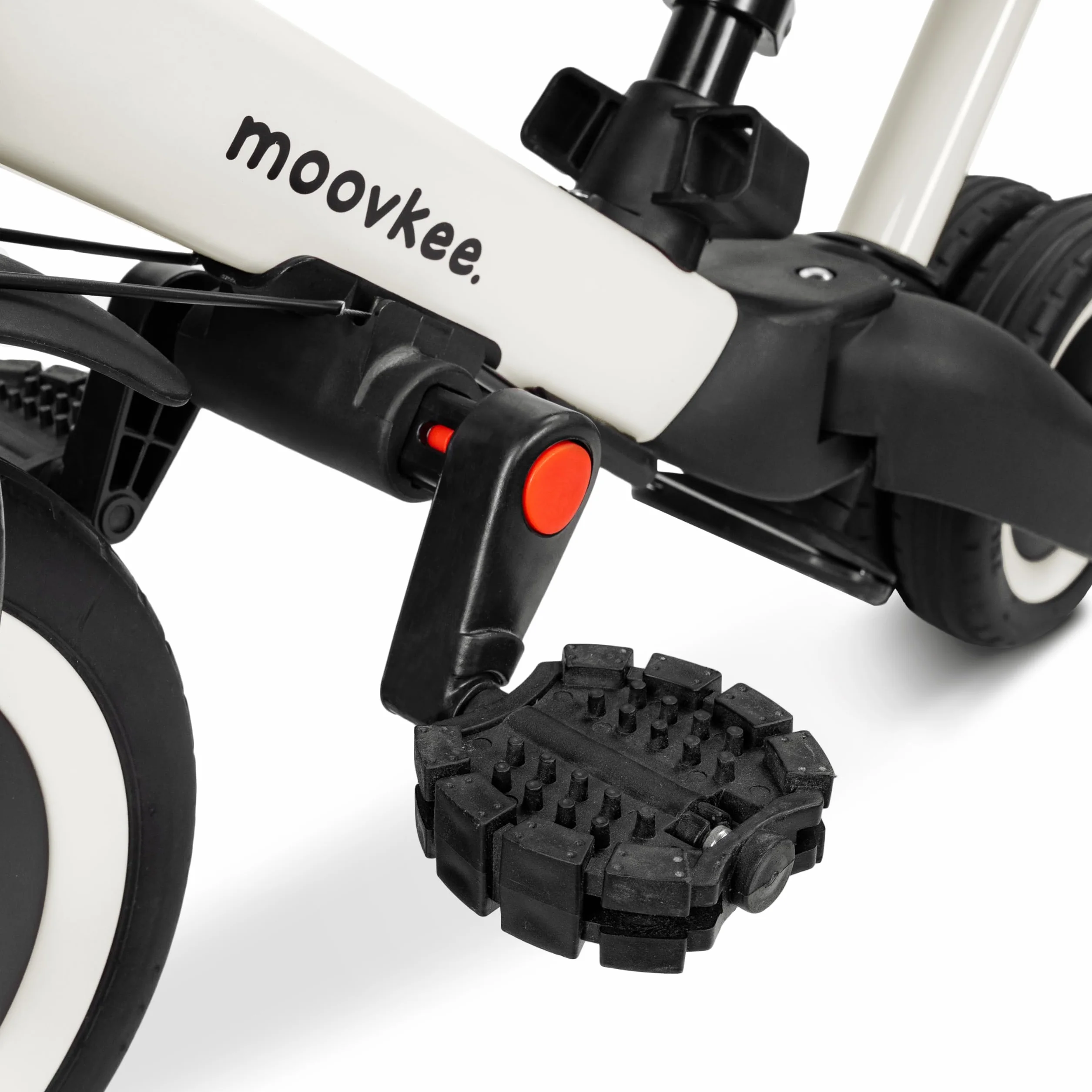 Triciclo Bambini Evolutivo 6 in 1 - Bicicletta Bambini da 1 a 5 Anni - Triciclo per Bambini fino 25 kg con Cintura, Sella Regolabile, con o Senza Pedali - Triciclo con Maniglione