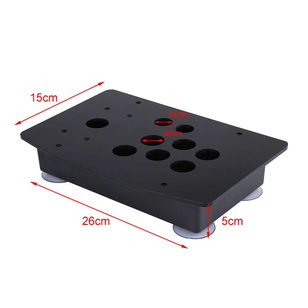 Pannello Acrilico Fai da Te Nero Kit Ricambio per PC Desktop Laptop