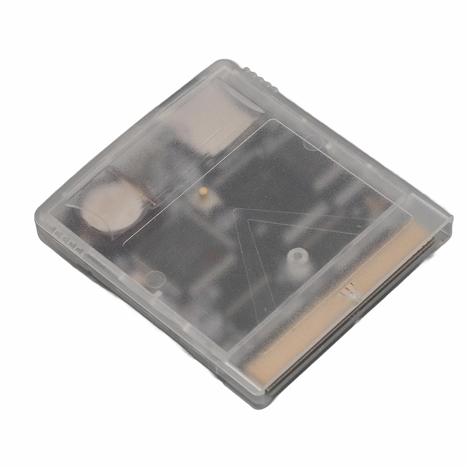 JTLB Cartuccia di gioco professionale 1000 in 1, supporta Gameboy Color, Gestione file drag-and-drop, cassetta video per gameboy, tasti A-B personalizzabili (bianco trasparente)