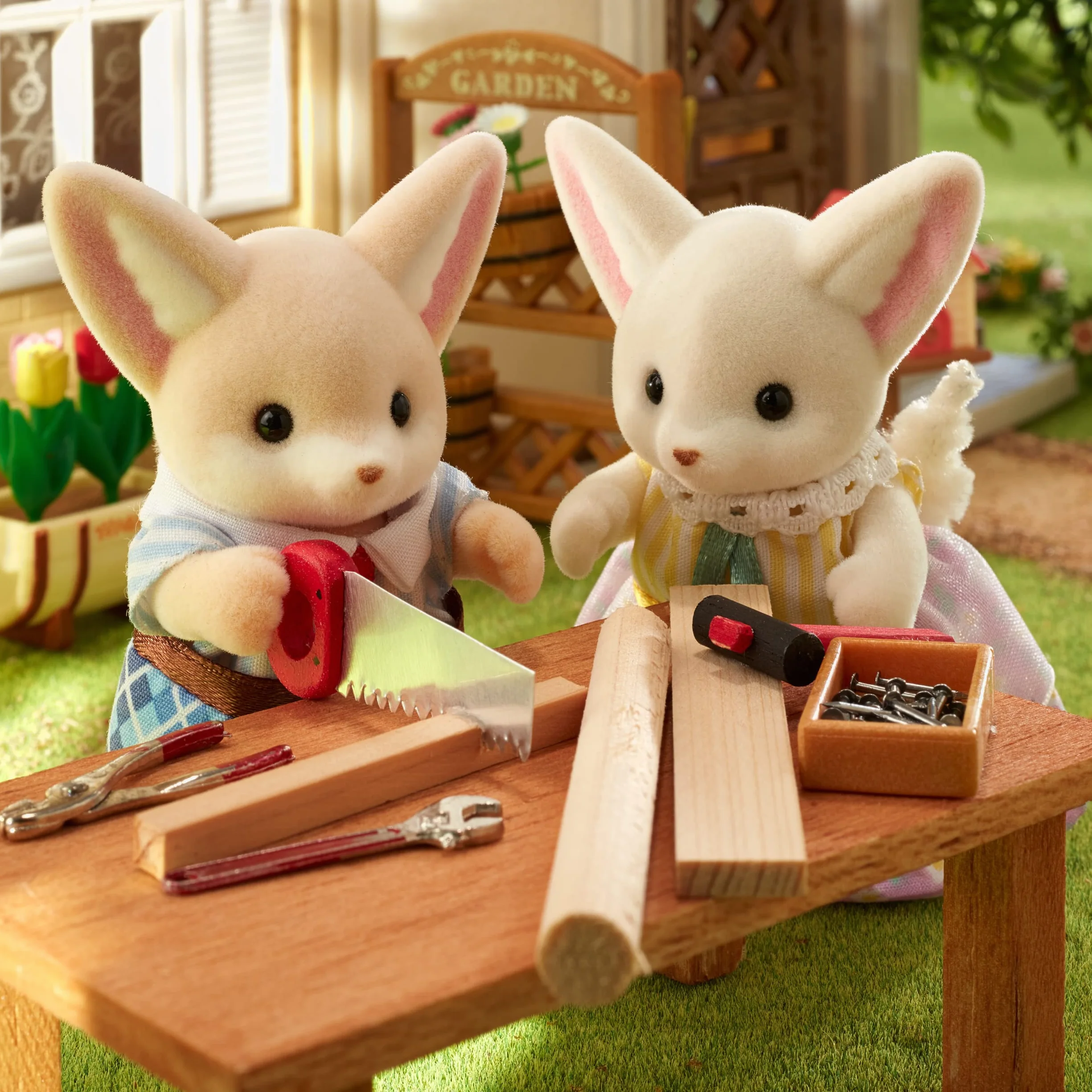 Sylvanian Families 5696 Famiglia Volpe Fennec