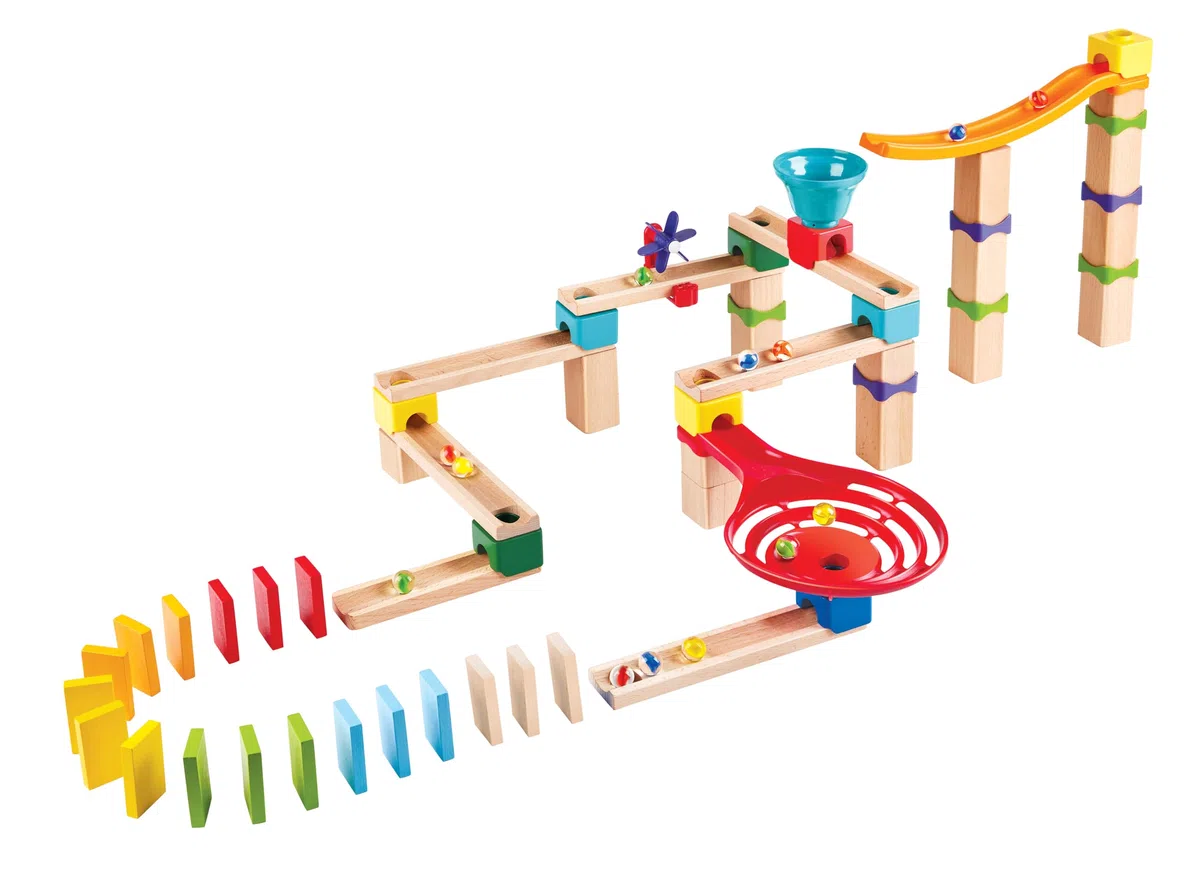 Hape Pista per Biglie Base – Set da 50 Pezzi