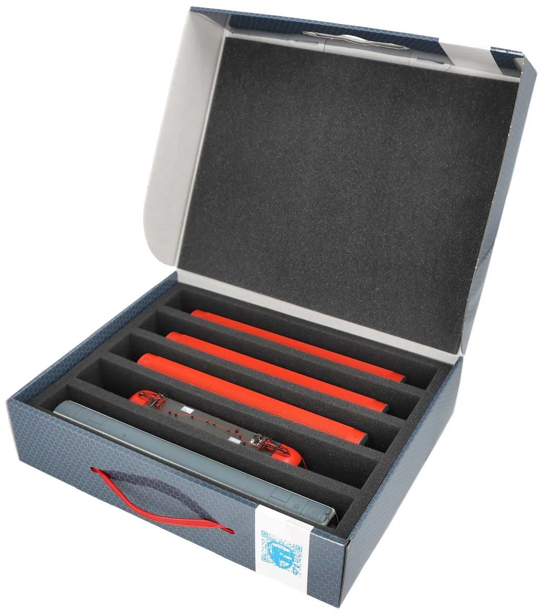 Feldherr Storage Box FSLB075 per modellini H0 5 slot verticale 3 pezzi