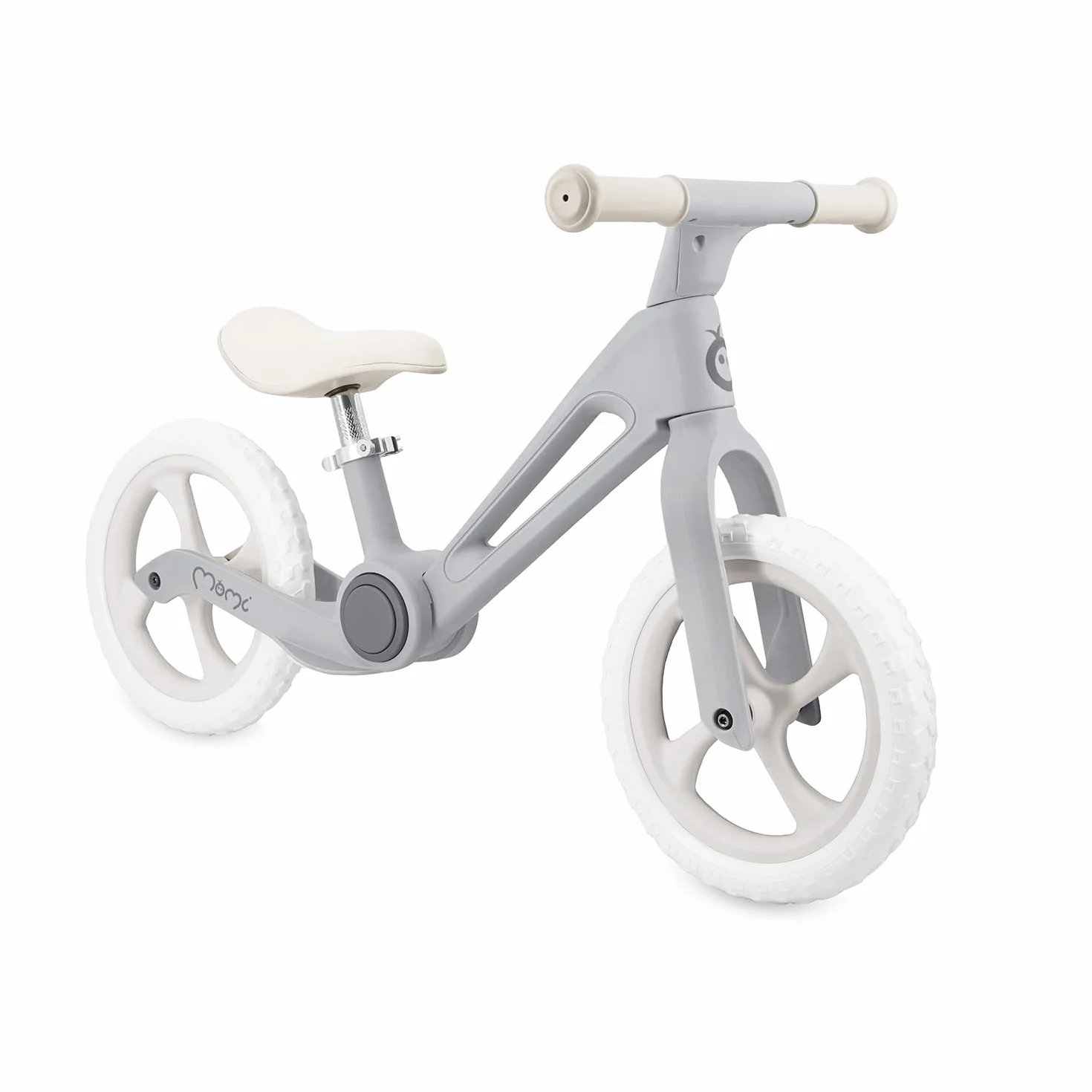 Momi Bicicletta senza pedali NORU per bambini dai 2 anni (max 25 kg), pieghevole con un pulsante, sella regolabile, ruote EVA antiforatura da 12"