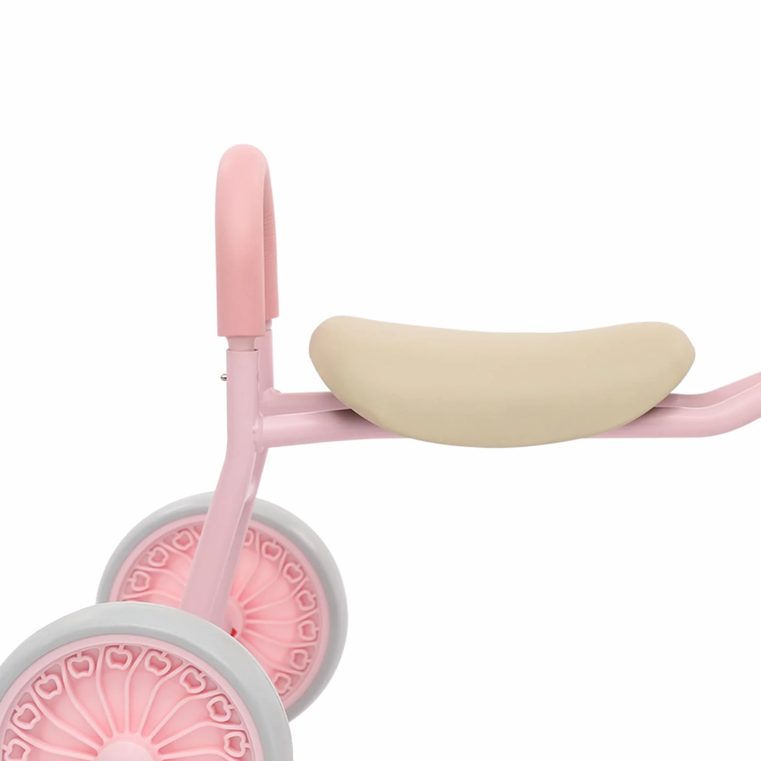 Triciclo per Bambini, Triciclo per Bambini con Pedali e Cestino, Triciclo per Imparare a Camminare per Bambini di 2-6 Anni (Rosa)