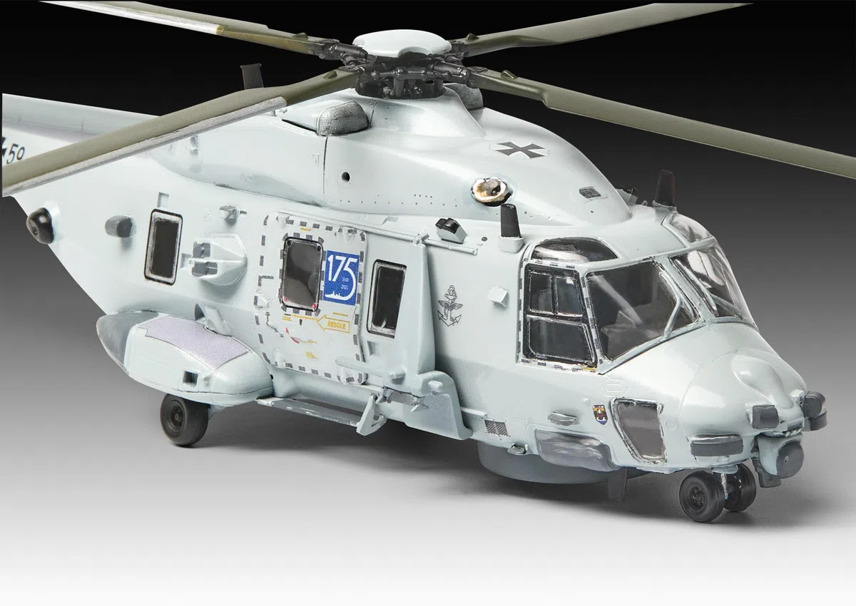 Revell 03784 NH90 NFH Navy 1:72 Scala - Kit di modellismo in plastica non assemblato/non dipinto
