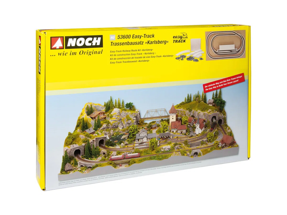 Noch NOCH 00Noch H0 - Rotaia circolare di montaggio (L x P x A), 1820 x 1135 x 110 mm