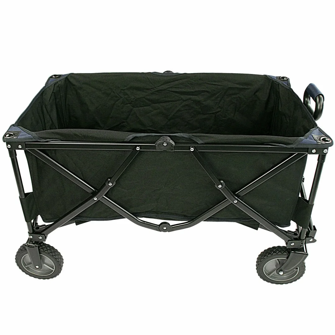 Carrello a Mano, Pieghevole Foldy Trolley, Nero (Schwarz), 50 kg