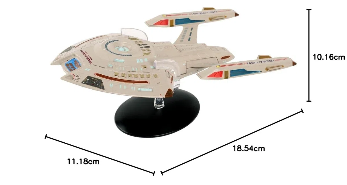Star Trek U.S.S. Equinox NCC-72381 XL Starship Official Starships Collection by Eaglemoss Collections