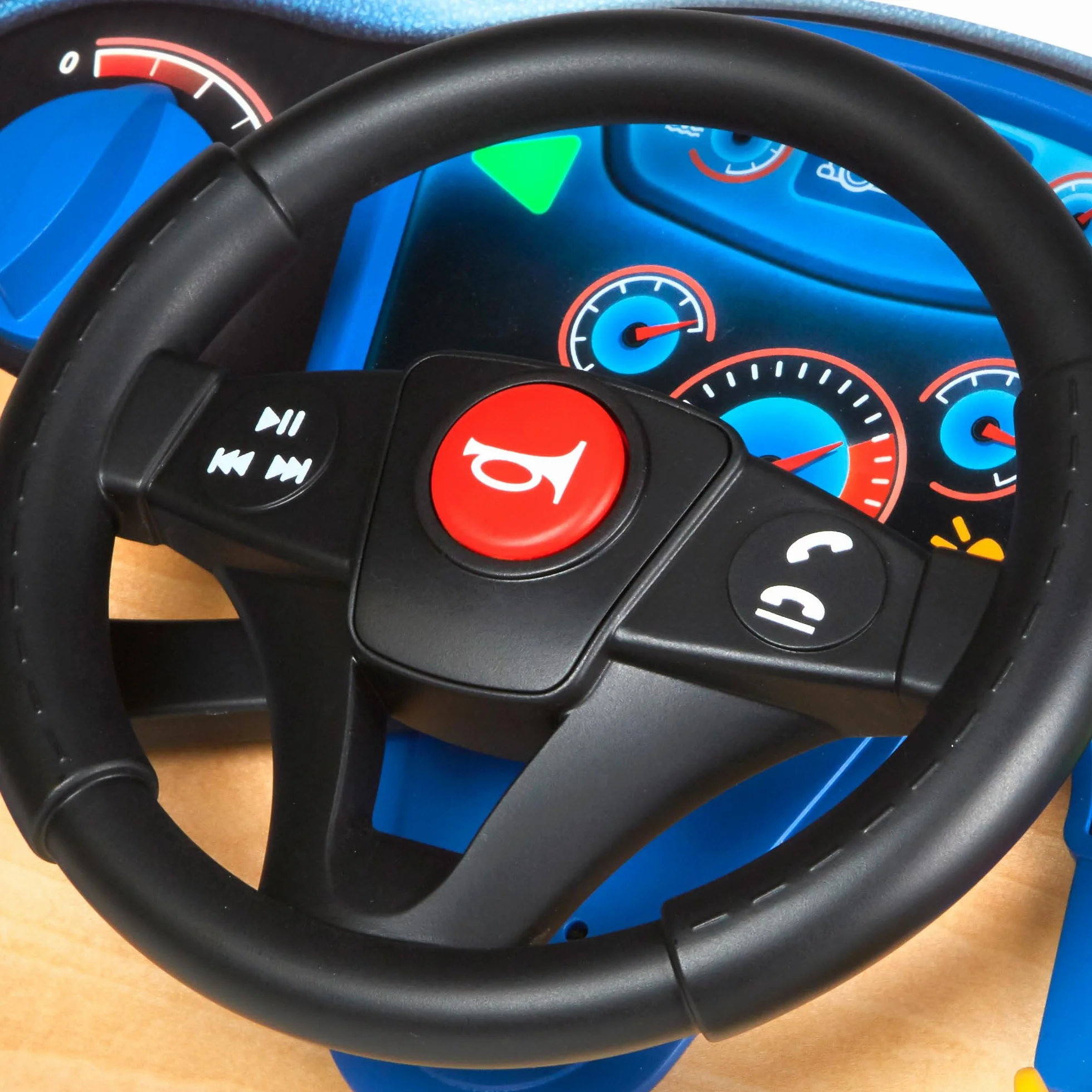 Melissa & Doug Volante Giocattolo per Bambini - Gioco Interattivo con Suoni e Pulsanti Colorati, Simulatore Guida, Regalo Educativo per Bambini e Bambine, 3+ Anni - Certificati FSC