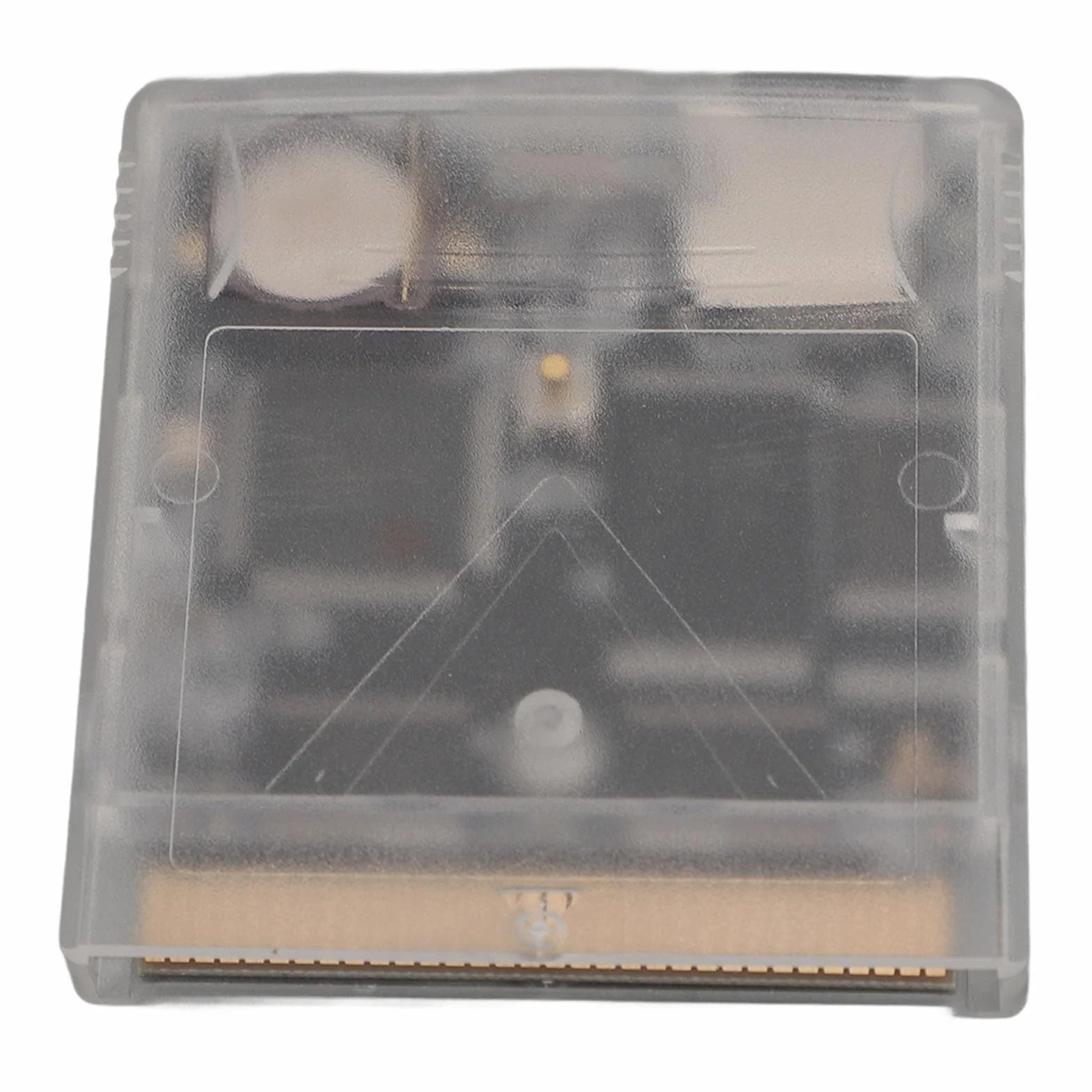 JTLB Cartuccia di gioco professionale 1000 in 1, supporta Gameboy Color, Gestione file drag-and-drop, cassetta video per gameboy, tasti A-B personalizzabili (bianco trasparente)