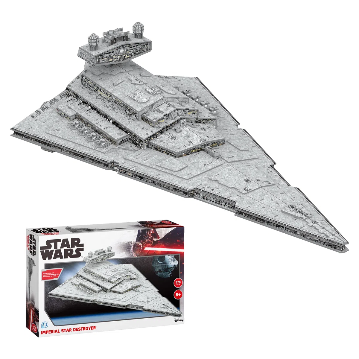 University Games Star Wars Imperial Star Destroyer Model Kit, grigio