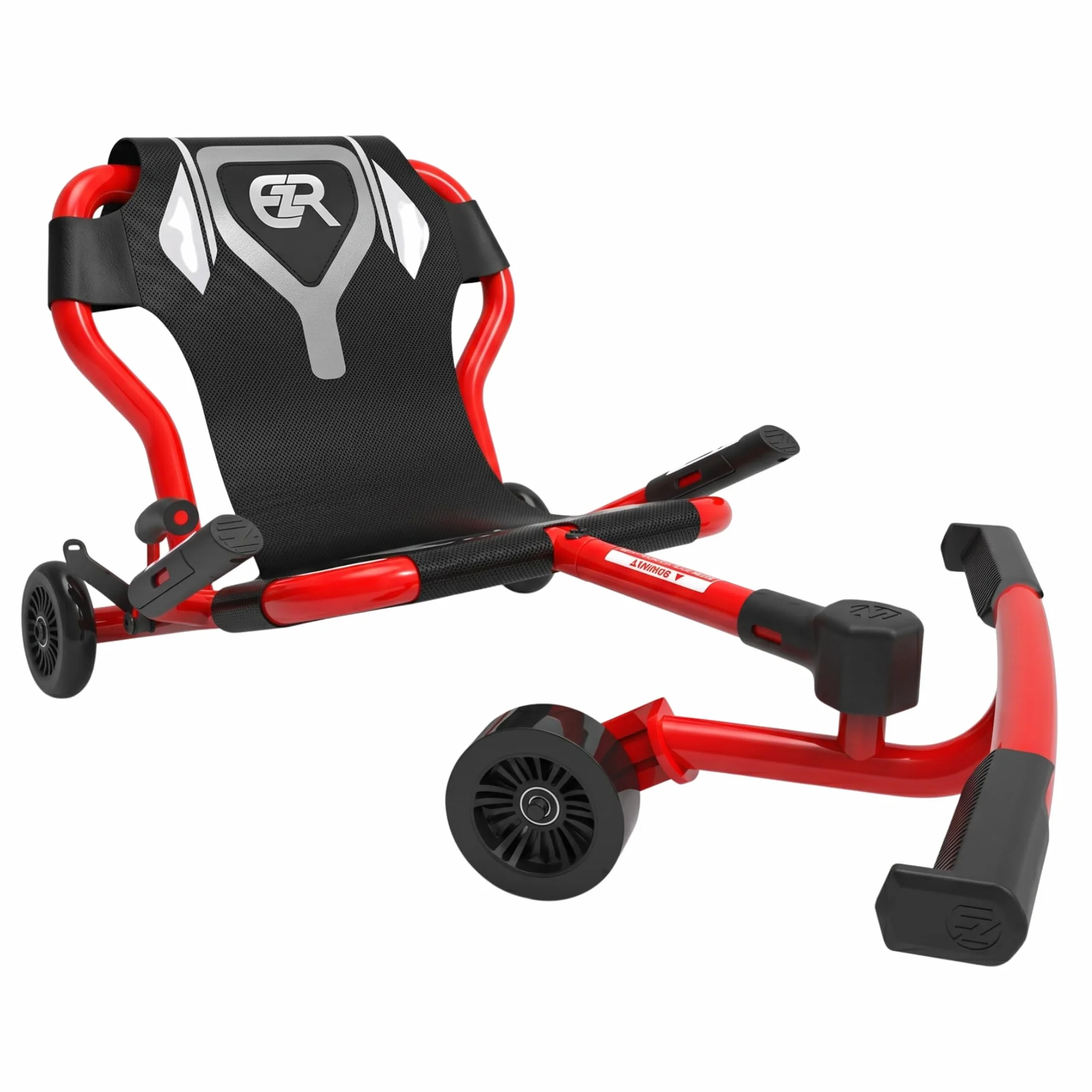 EzyRoller Classic X veicolo per bambini da 4 a 14 anni triciclo trike scooter a tre ruote veicolo divertente a tre ruote (rosso)
