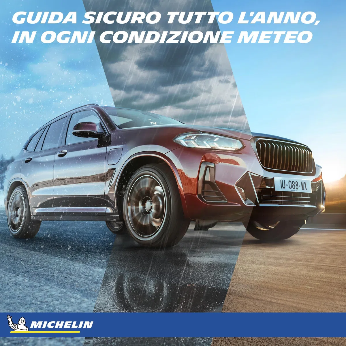 Pneumatico Tutte le stagioni Michelin CROSSCLIMATE 3 205/50R17 93W XL