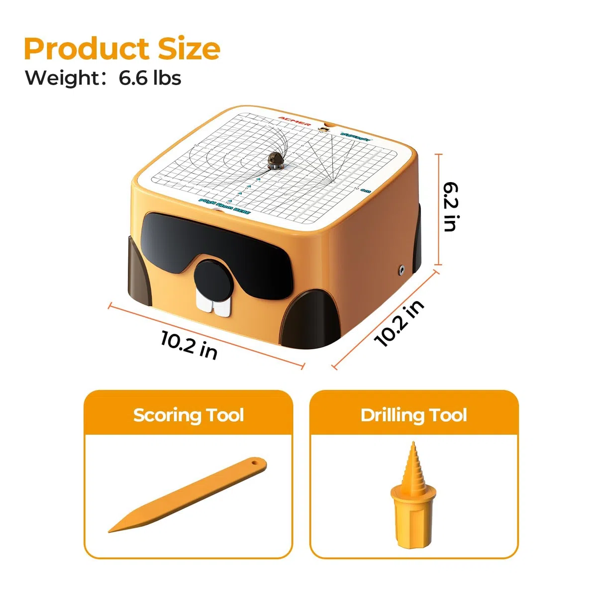 BEAVERBOT Taglierina per cartone per bambini, kit di strumenti di costruzione fai da te sicuro, giocattolo educativo STEM per bambini, strumento per lavoretti di carta senza lama